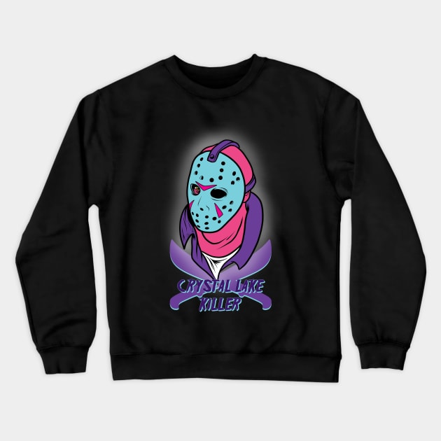 Crystal Lake Killer Crewneck Sweatshirt by stuffofkings